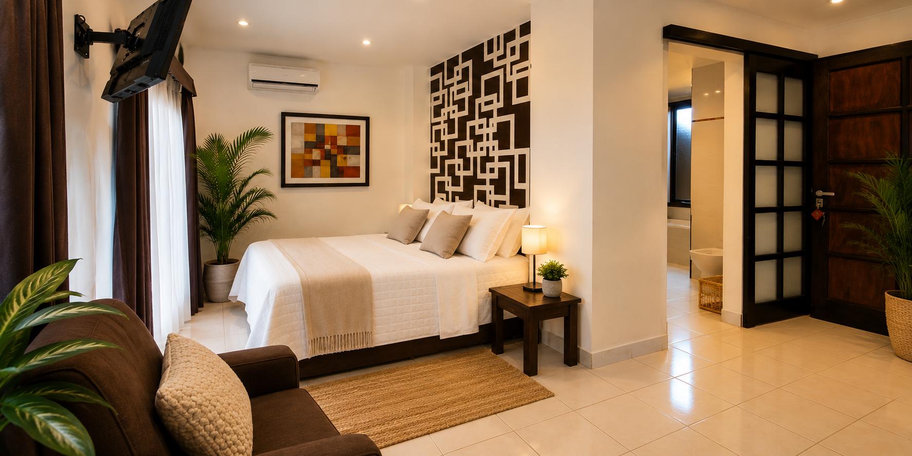 Habitación Bianca, categoría Superior de La Locanda